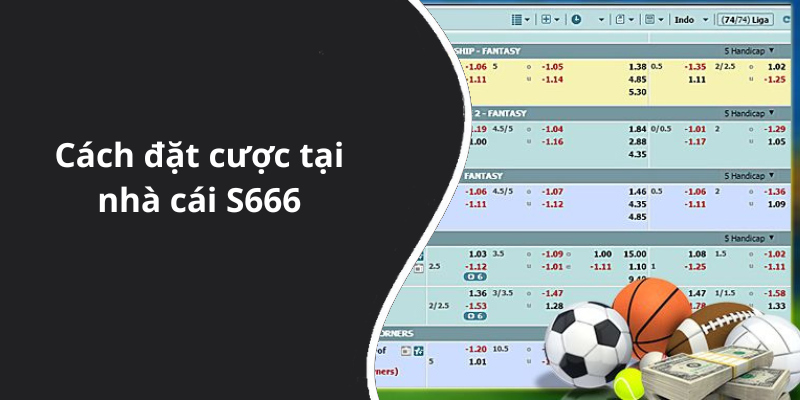 Cách đặt cược tại nhà cái S666